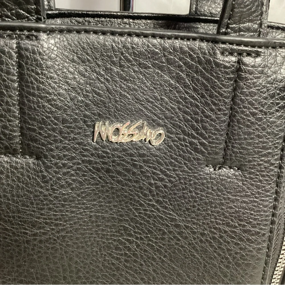 NWOT Mossimo Cute Little Black Zippers Crossbody Satchel Bag